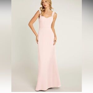 AZAZIE DENICE Dusty Rose bridesmaids dress